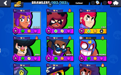 ⚡ Cuenta Brawl Stars