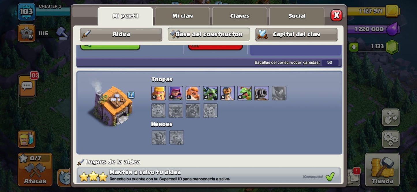 🏰 Cuenta Clash of Clans