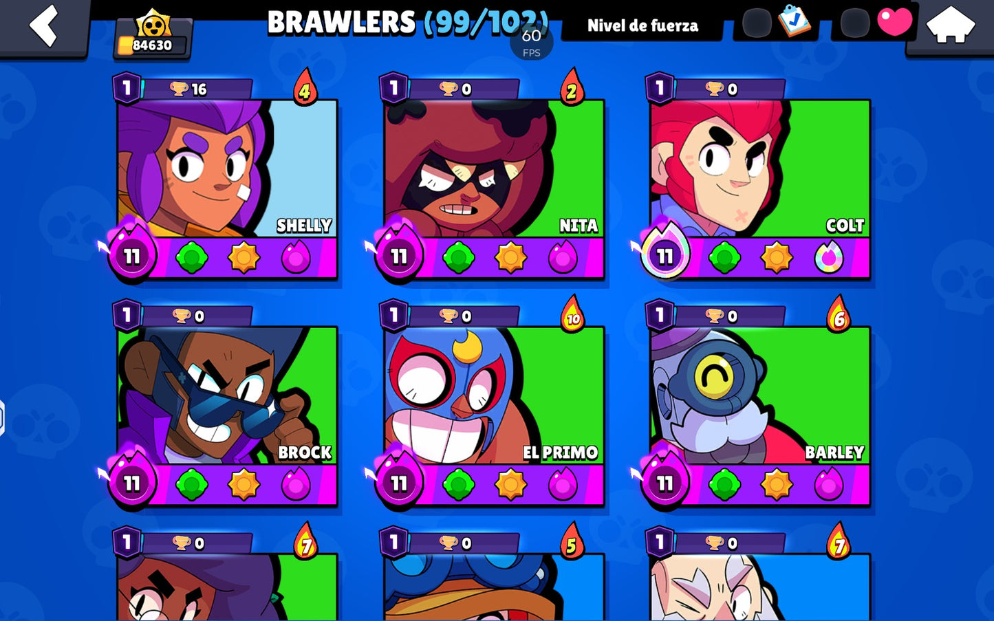 ⚡ Cuenta Brawl Stars