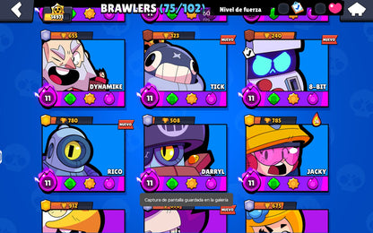⚡ Cuenta Brawl Stars