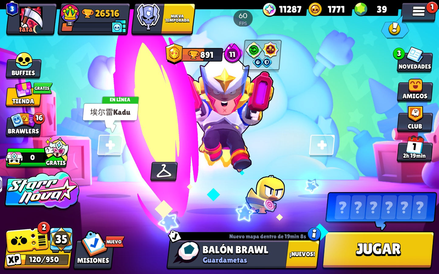 ⚡ Cuenta Brawl Stars