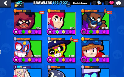⚡ Cuenta Brawl Stars