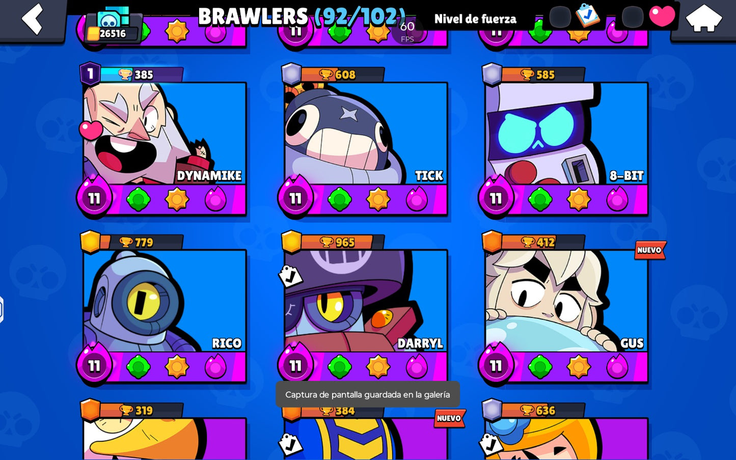 ⚡ Cuenta Brawl Stars