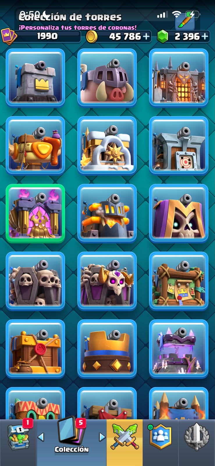 👑 Cuenta Clash Royale