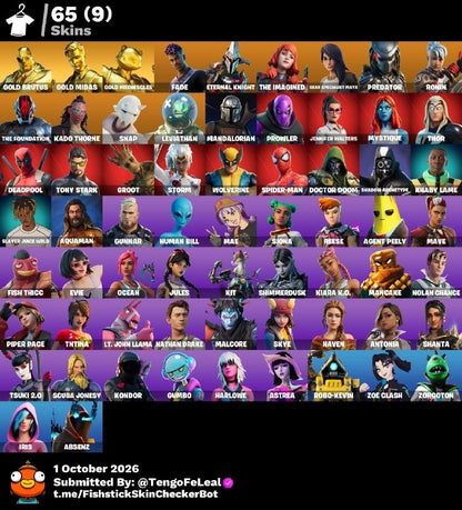 🎮 Cuenta Fortnite