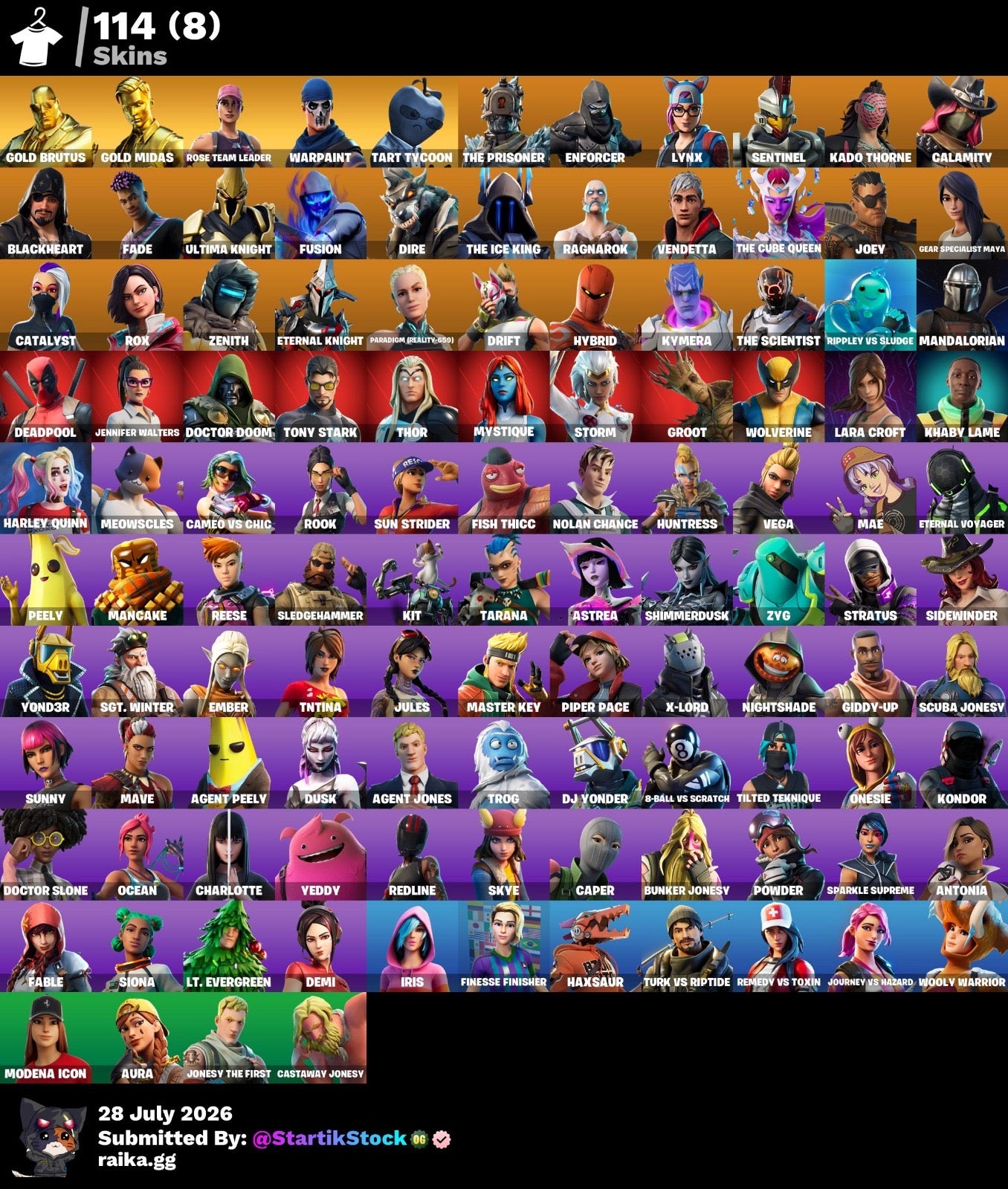 🎮 Cuenta Fortnite