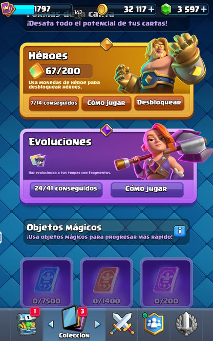 👑 Cuenta Clash Royale