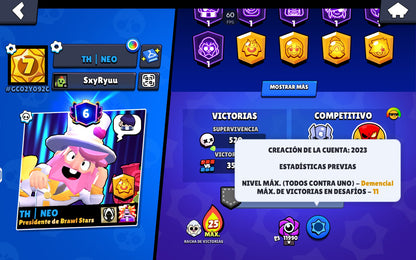 ⚡ Cuenta Brawl Stars