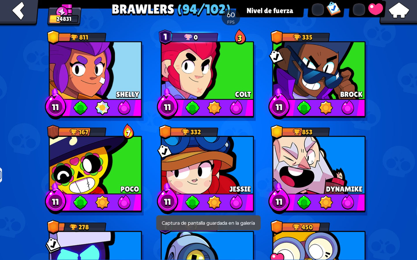 ⚡ Cuenta Brawl Stars