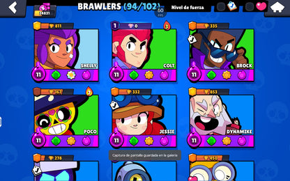⚡ Cuenta Brawl Stars