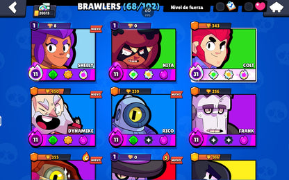 ⚡ Cuenta Brawl Stars