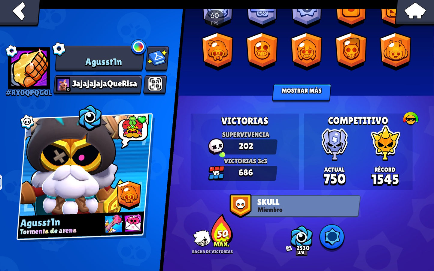 ⚡ Cuenta Brawl Stars