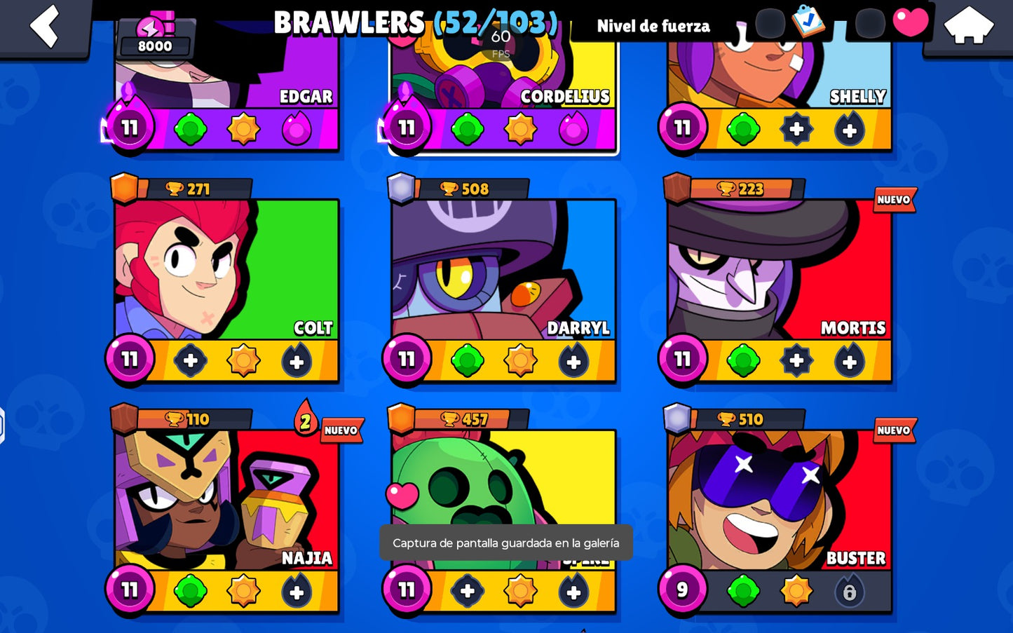 ⚡ Cuenta Brawl Stars