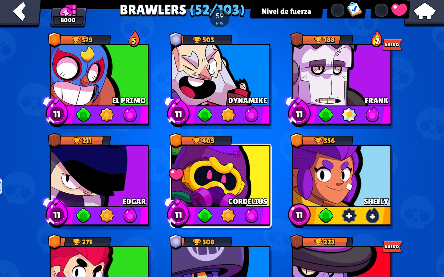 ⚡ Cuenta Brawl Stars