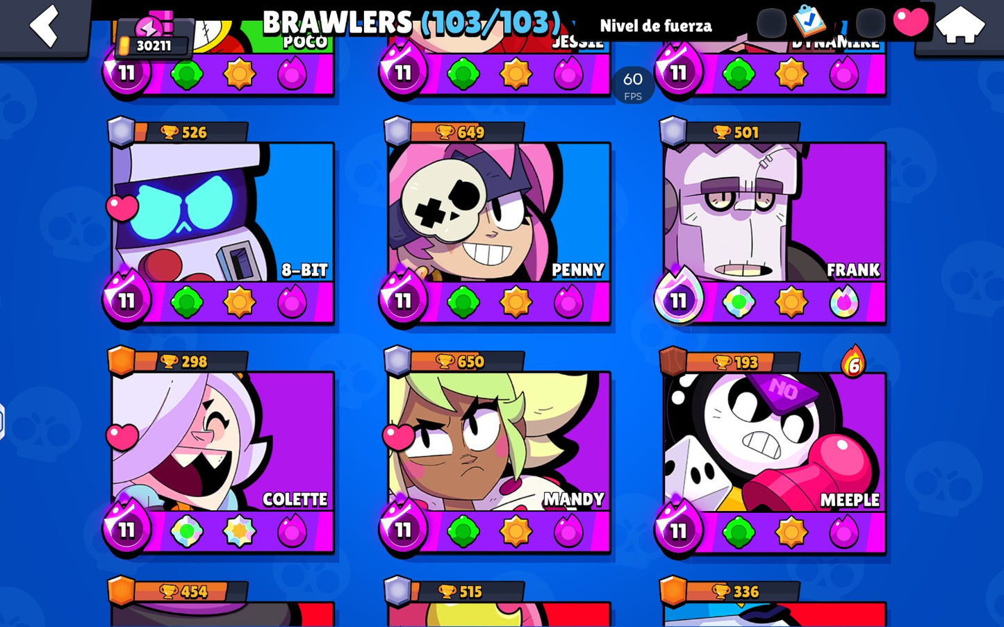 ⚡ Cuenta Brawl Stars