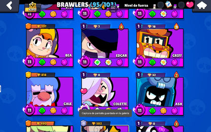 ⚡ Cuenta Brawl Stars