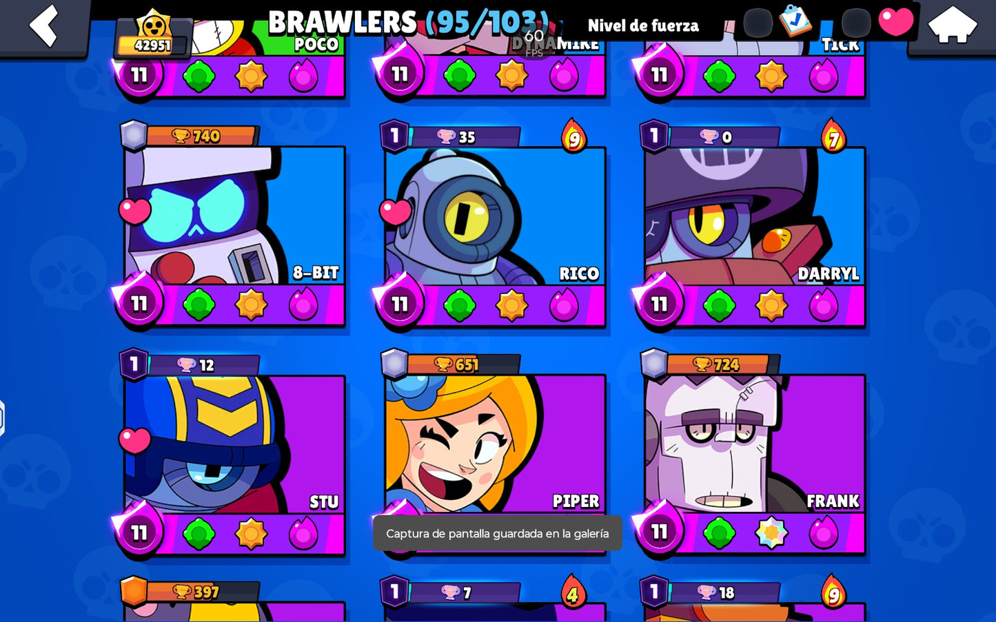 ⚡ Cuenta Brawl Stars