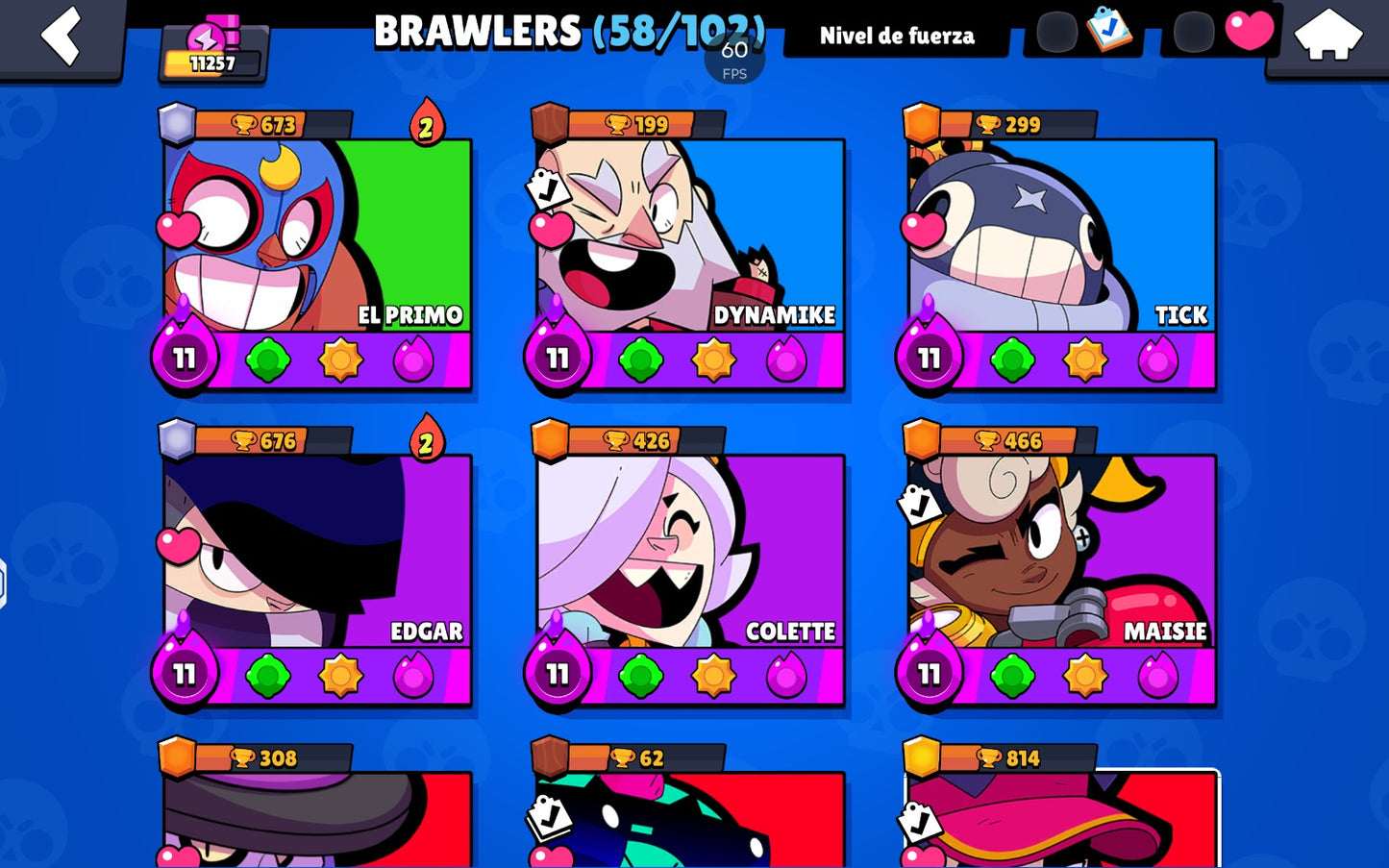 ⚡ Cuenta Brawl Stars
