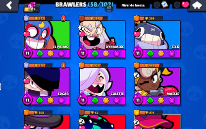⚡ Cuenta Brawl Stars