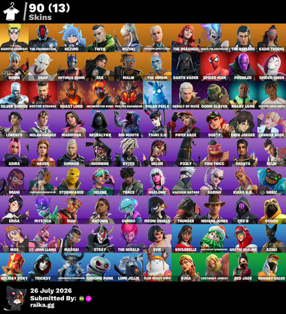 🎮 Cuenta Fortnite