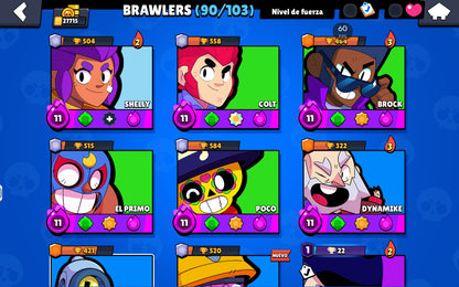 ⚡ Cuenta Brawl Stars