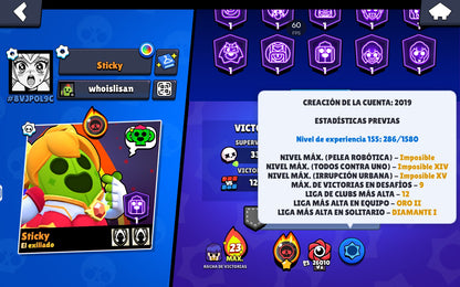 ⚡ Cuenta Brawl Stars