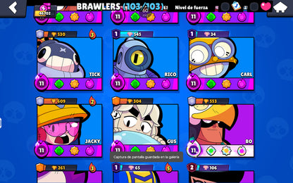 ⚡ Cuenta Brawl Stars