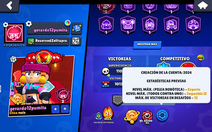 ⚡ Cuenta Brawl Stars