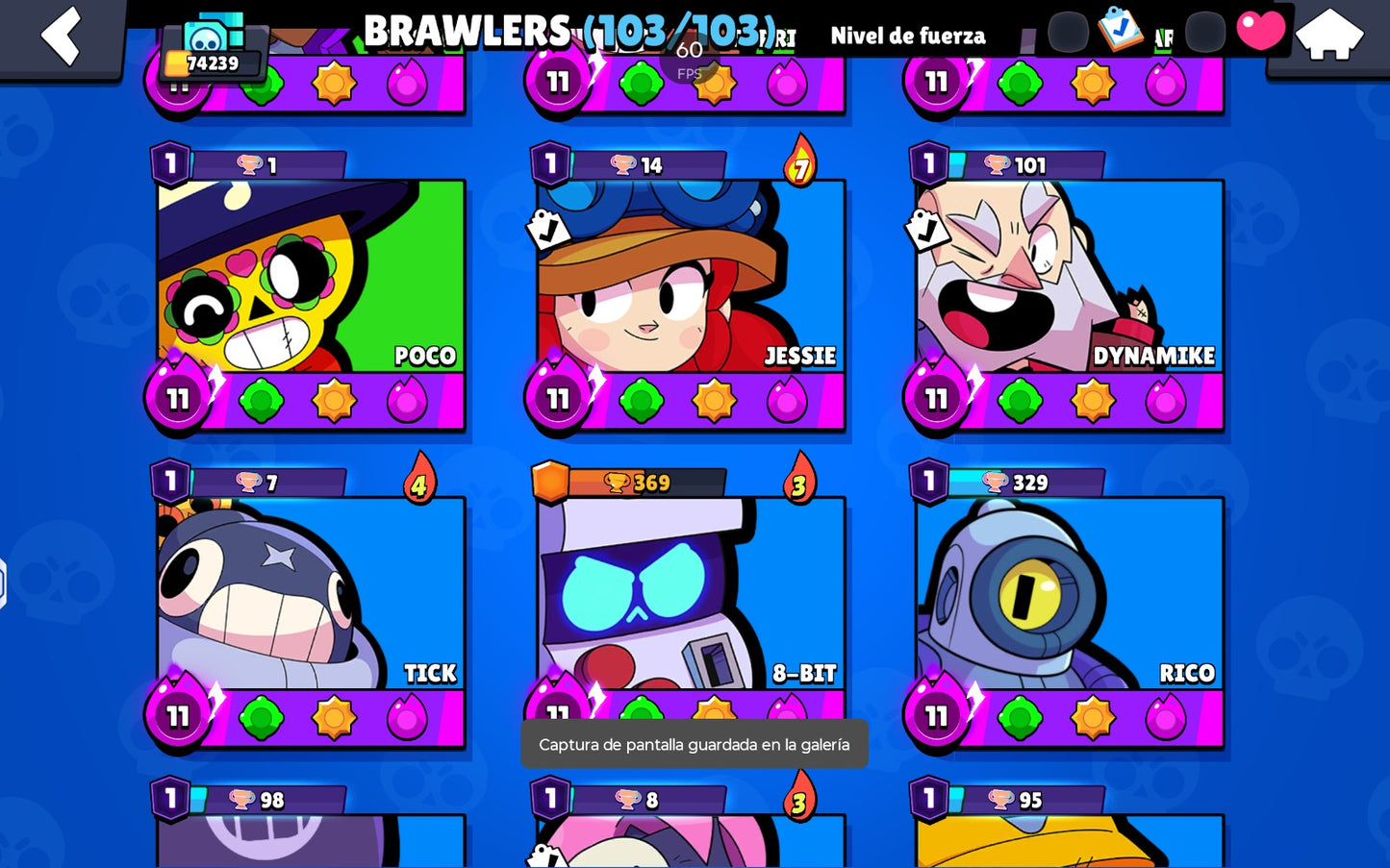 ⚡ Cuenta Brawl Stars