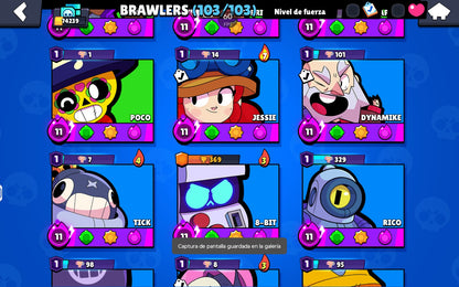 ⚡ Cuenta Brawl Stars