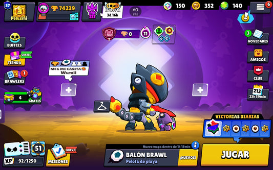 ⚡ Cuenta Brawl Stars