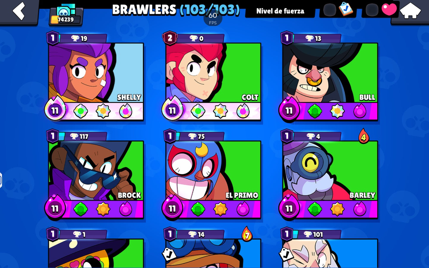 ⚡ Cuenta Brawl Stars