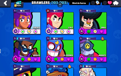 ⚡ Cuenta Brawl Stars