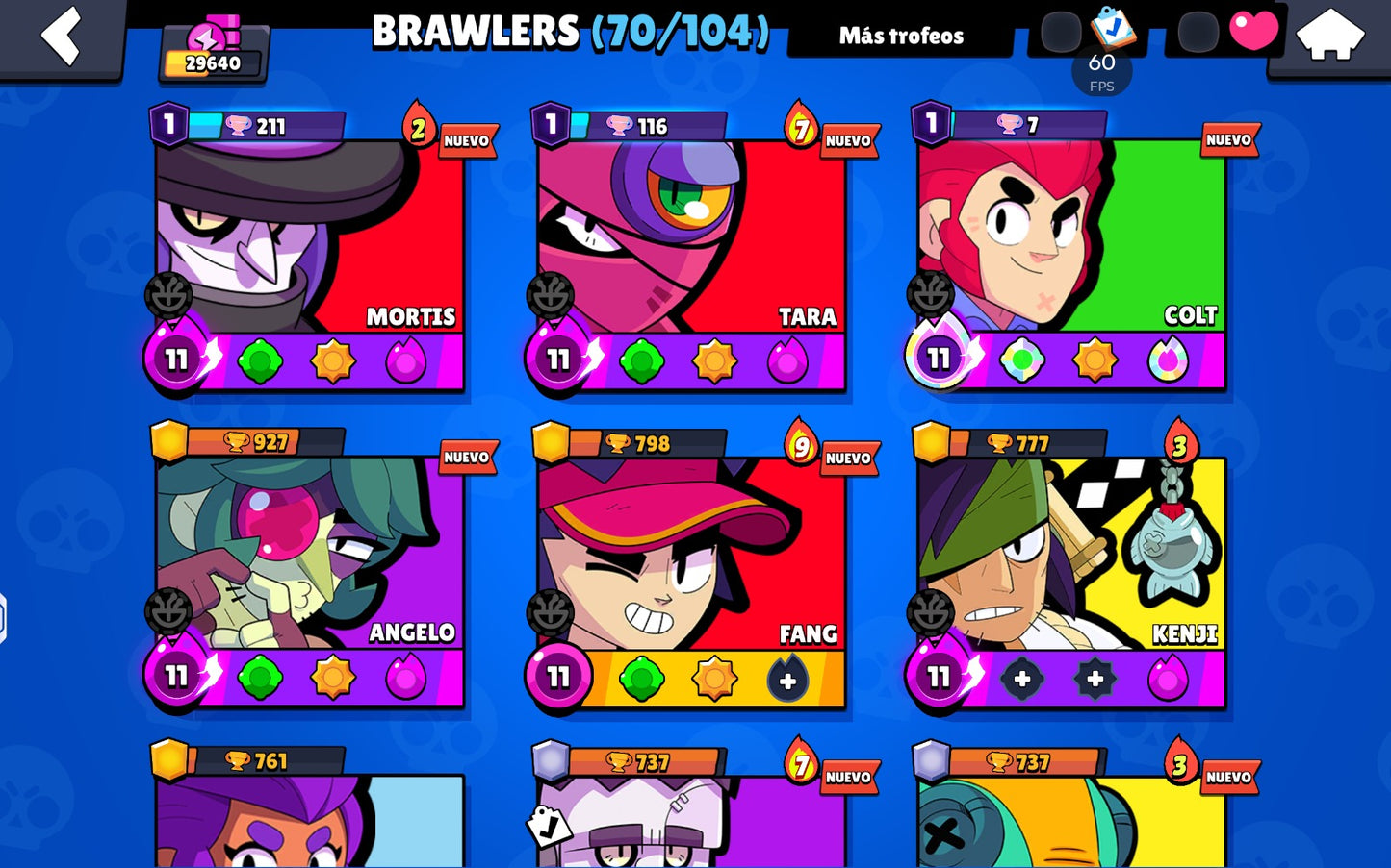 ⚡ Cuenta Brawl Stars