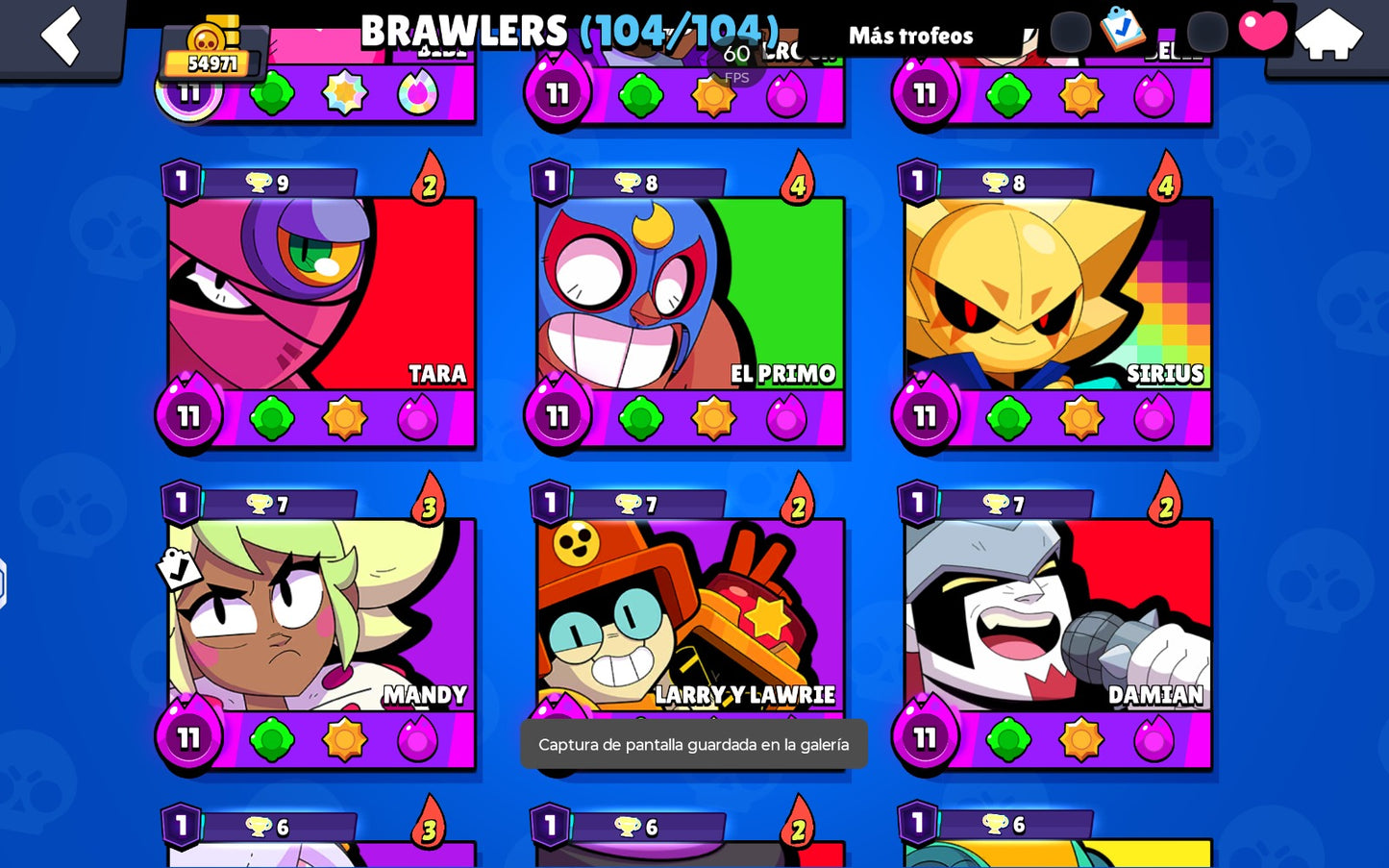 ⚡ Cuenta Brawl Stars