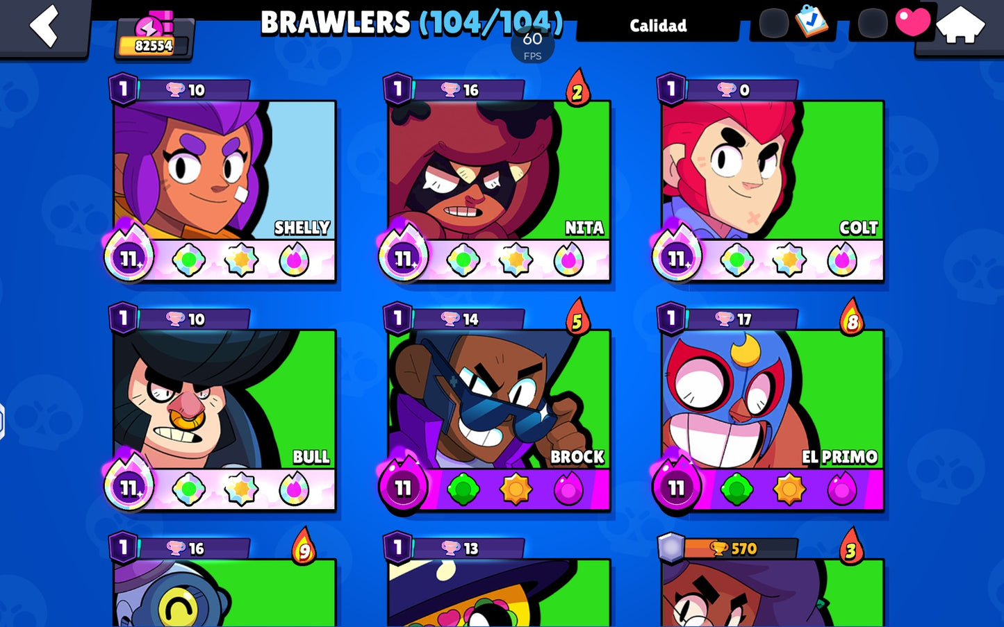 ⚡ Cuenta Brawl Stars