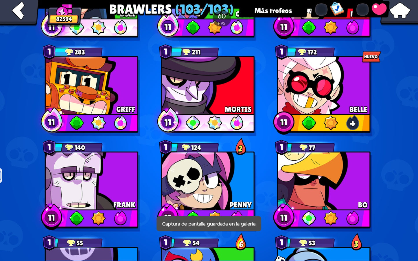 ⚡ Cuenta Brawl Stars