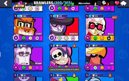 ⚡ Cuenta Brawl Stars