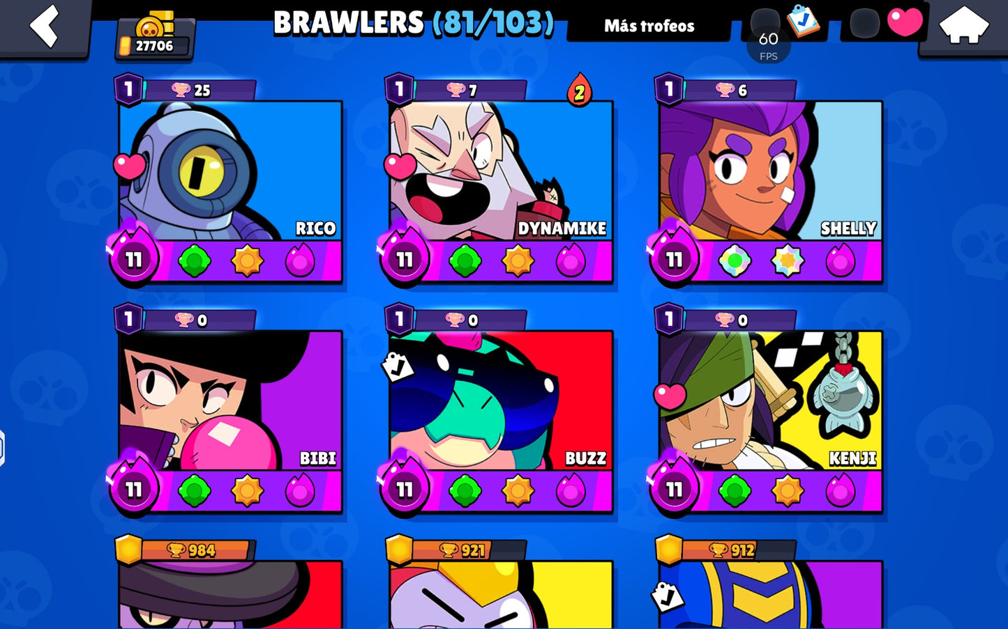 ⚡ Cuenta Brawl Stars