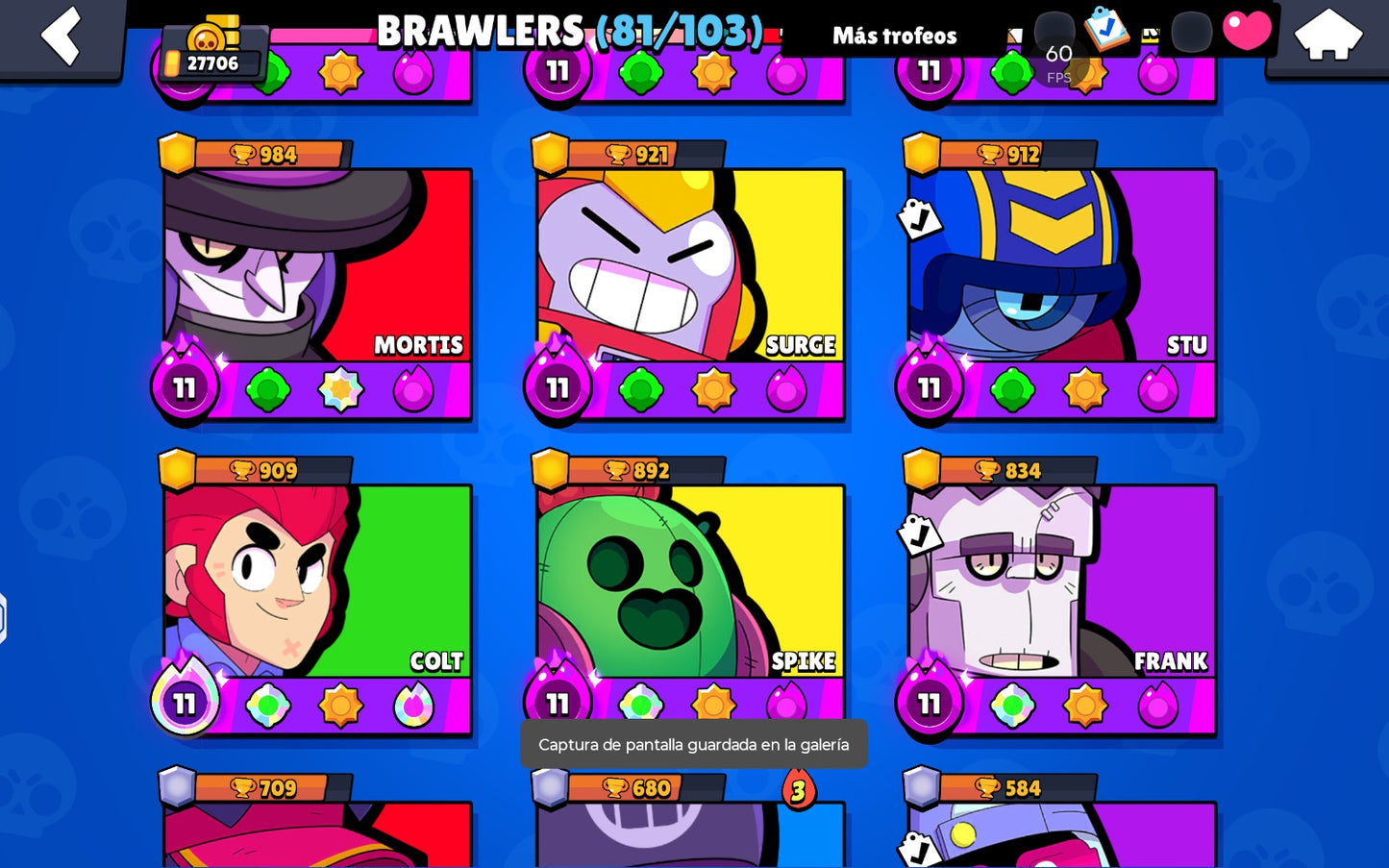 ⚡ Cuenta Brawl Stars