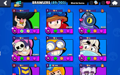 ⚡ Cuenta Brawl Stars