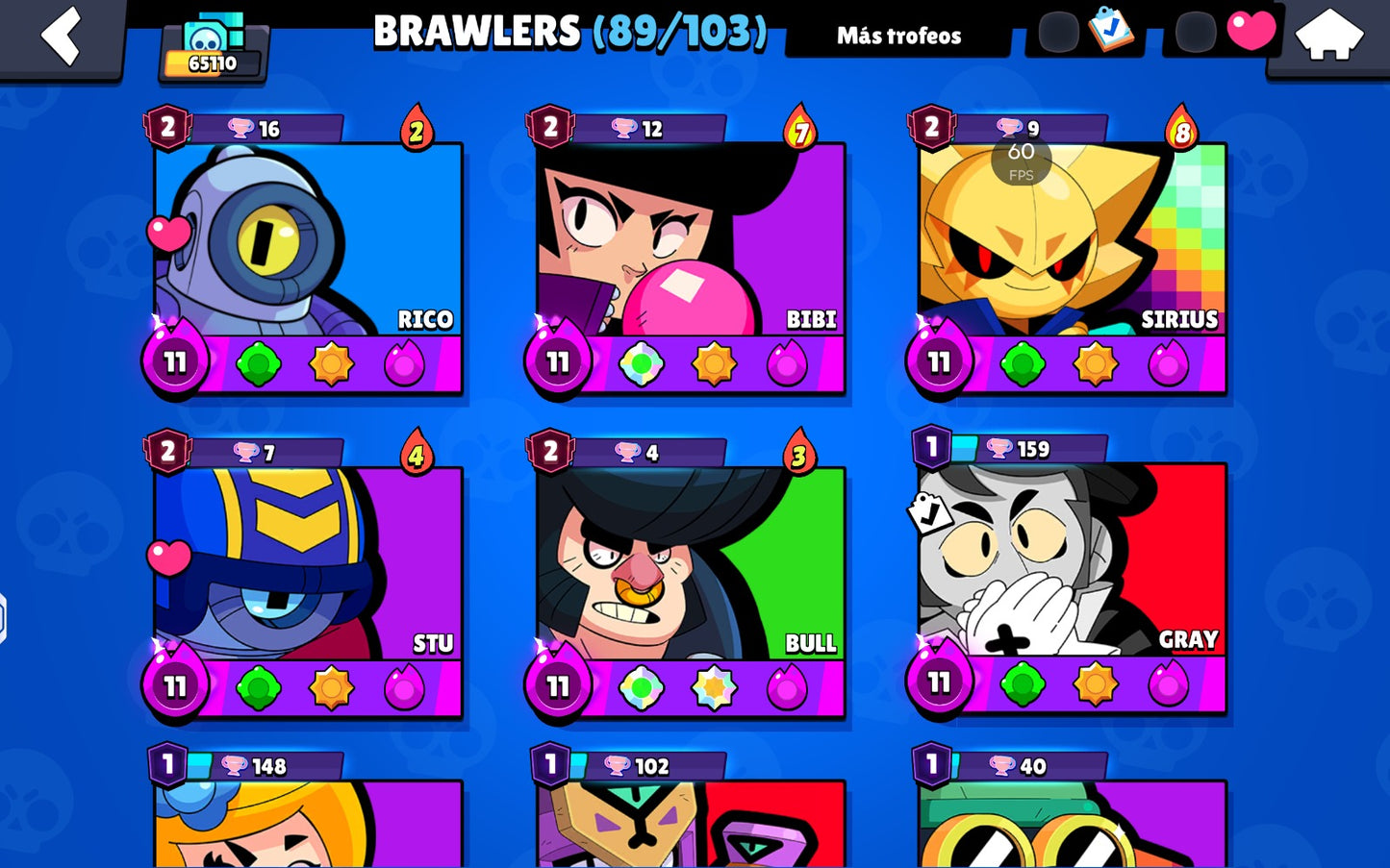 ⚡ Cuenta Brawl Stars