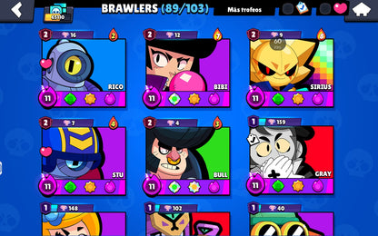 ⚡ Cuenta Brawl Stars