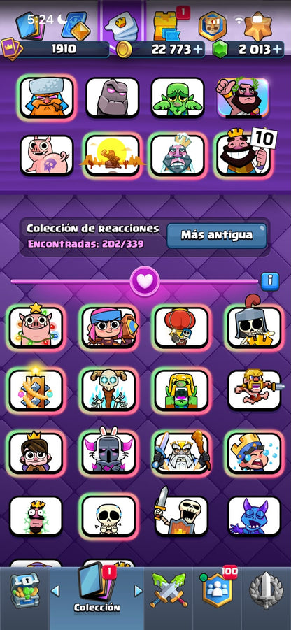 👑 Cuenta Clash Royale