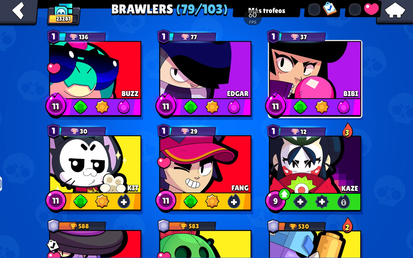 ⚡ Cuenta Brawl Stars