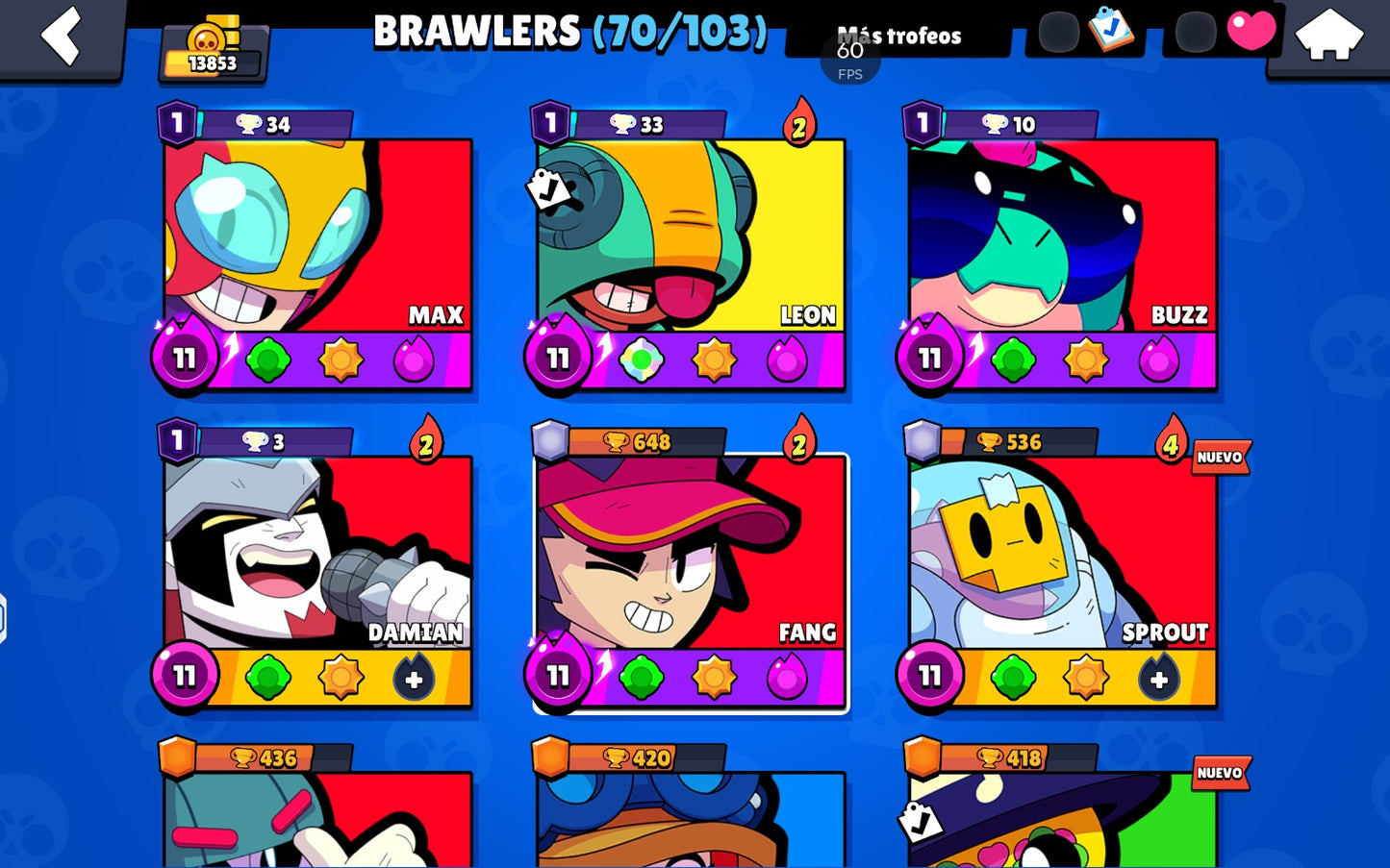 ⚡ Cuenta Brawl Stars