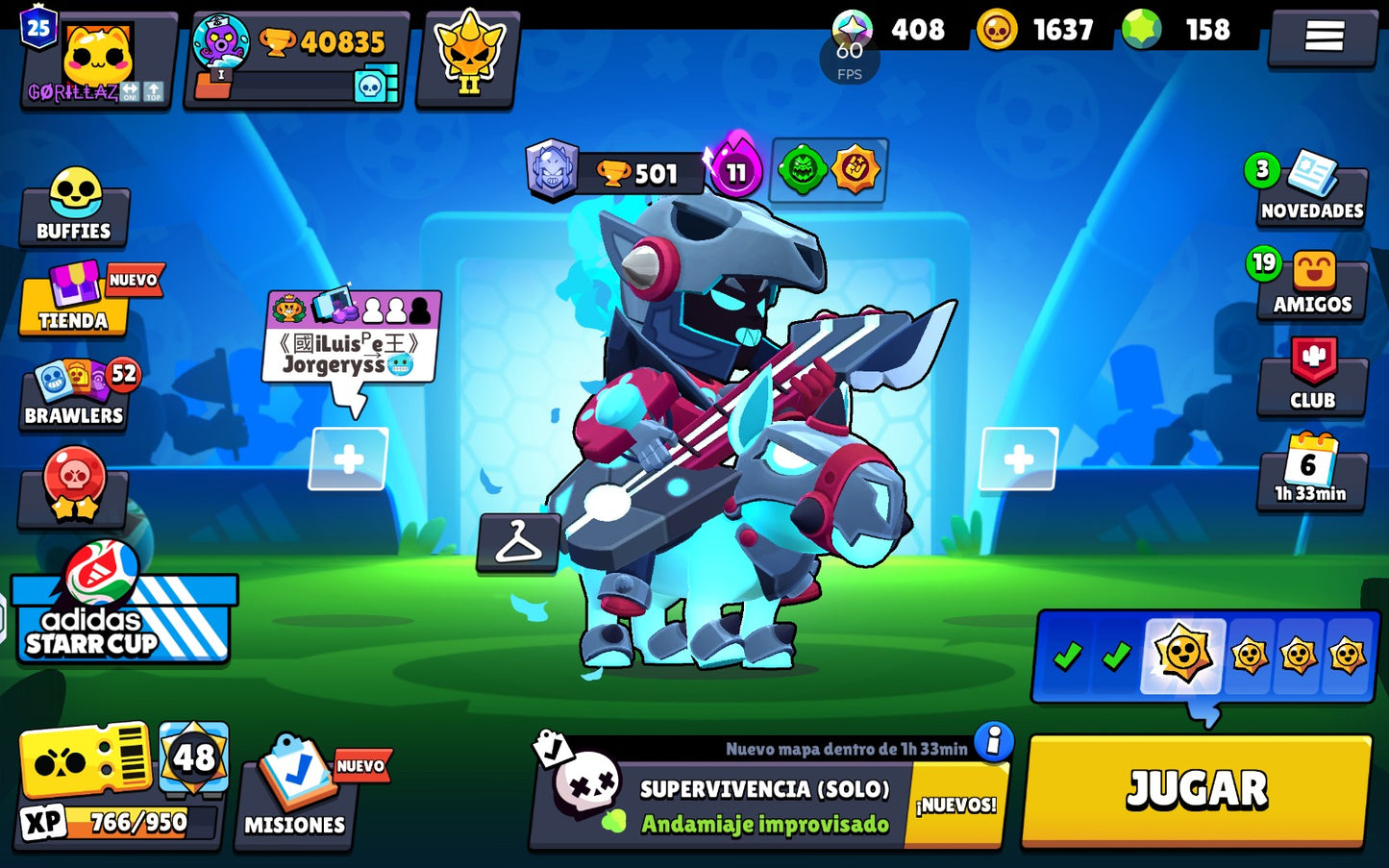 ⚡ Cuenta Brawl Stars