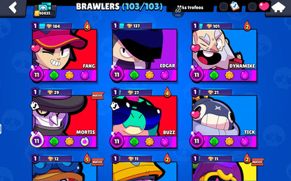 ⚡ Cuenta Brawl Stars