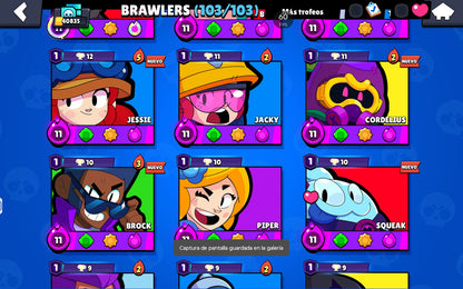 ⚡ Cuenta Brawl Stars