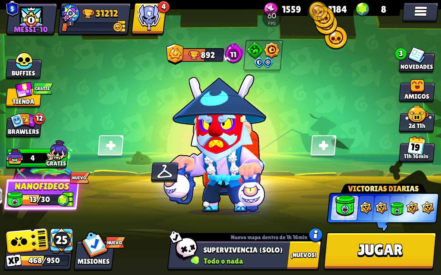 ⚡ Cuenta Brawl Stars